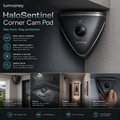 Lumvaney™ HaloSentinel Corner Cam Pod