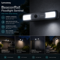 Lumvaney™ BeaconRail Floodlight Sentinel